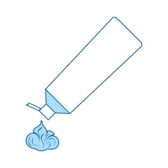 Poster - Toothpaste Tube Icon