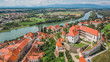 Aerial view of Ptuj