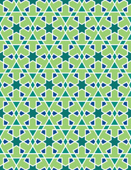 Wall Mural - Ethnic line islamic pattern