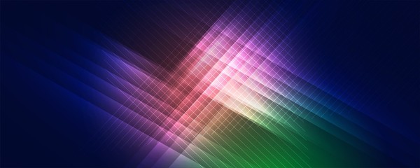 Wall Mural - Vector light abstract technology background for web design.