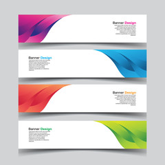 vector abstract design banner web template