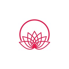 Poster - Lotus flowers logo