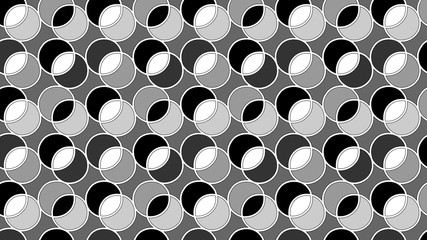 Wall Mural - abstract background with circles