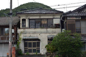 日本の兵庫県相生市の古くて美しい建物