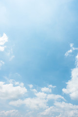Wall Mural - clear blue sky background,clouds with background.