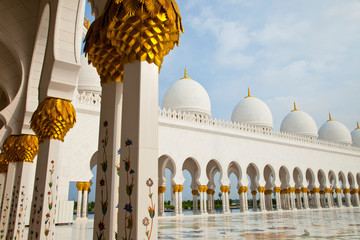 Gran Mezquita Sheikh Zayed de Abu Dabhi, Emirato de Abu Dabhi, Emiratos Árabes Unidos, Golfo Pérsico