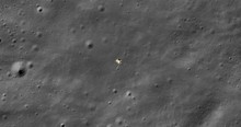 Top-down View, With Snap Zoom, Of LRO Positioning Itself For A Data Gathering Pass Above Harpalus Crater, Sinus Roris. Elements Of This Image Furnished By NASA