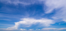 Cloud On The Blue Sky Back Ground