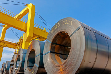 Poster - Steel coil transport