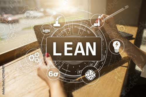 Lean manufacturing Fototapete