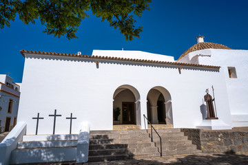 Wall Mural - Ibiza Sant Joan de Labritja in Balearic Island