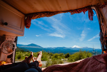 Relaxation With A View Of The Mountains