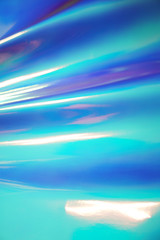 Wall Mural - Fluorescent material, flowing neon background