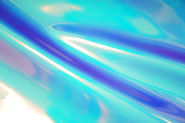 Wall Mural - Fluorescent material, flowing neon background
