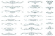 © Alexandr Sidorov - Set of floral and plant tribal tattoos. Vector vignette for labels, sticker and other design.