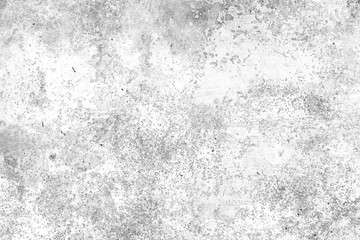 Wall Mural - Grunge concrete wall white and grey color for texture background