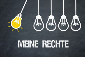 Poster - Meine Rechte