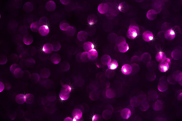 Sparkling Glitter bokeh Background with light.