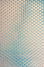 Iridescent Holographic Mermaid Fish Scales Faux Leather Texture Background.