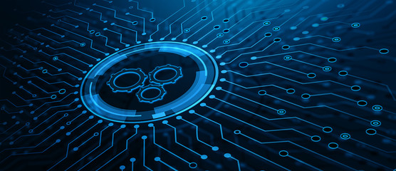 Automation Software Technology Process System Business concept