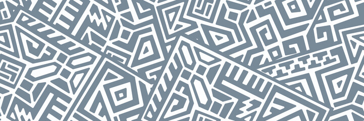 Wall Mural - Creative Geometric Vector Seamless Pattern