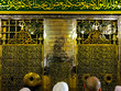 Tomb of the Prophet Muhammad. The golden tomb of the prophet Muhammad aleyhisselam. His grave was designed in oriental style.