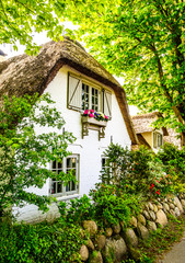 Wall Mural - old frame house in north germany