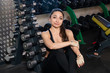 © spritnyuk - Close up image of attractive fit woman in gym