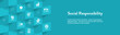 © bearsky23 - CSR-Corporate Social Responsibility Outline Icon Set - Web Header Banner