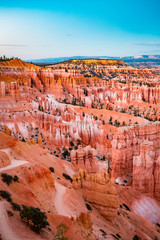 Wall Mural - bryce canyon at sunset, utah, usa