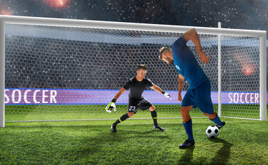 Canvas Print - Soccer