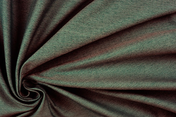 Texture of brown fabric close up. 