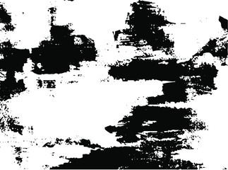 Rough black and white texture vector. Distressed overlay texture. Grunge background. Abstract textured effect. Vector Illustration. Black isolated on white background. EPS10.