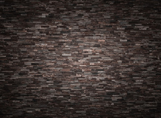 Wall Mural - texture of  vintage real slate stone wall