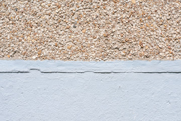 Texture of urban old cement walls, concrete structure closeup background