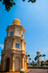 Alor Setar, Kedah, Malaysia - 8 August 2018. Balai Nobat (Musical Hall) is a tower for storing the musical instruments of 