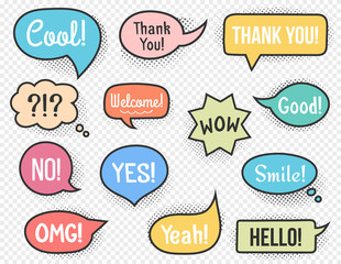 Wall Mural - Speech Bubbles