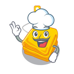 Poster - Chef electric blanket isolated with the cartoon