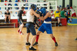© yuriygolub - Muscular boxing fighters