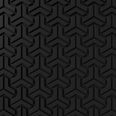 Wall Mural - abstract background of modern tile wall. 3d rendering.