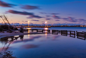 Wall Mural - Applecross Jetty Perth Reflections Galore