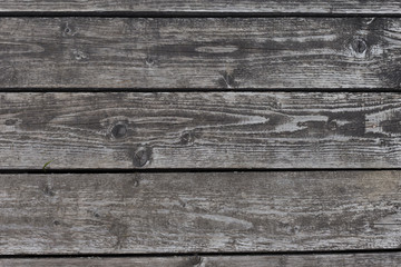 Background texture wooden planks. Old grunge gray boards.