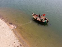 Traditional Vietnamese Fisherman