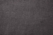 Fabric Closeup. Gray Linen Texture