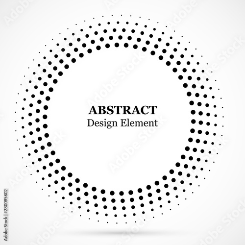 Halftone dotted medical circular background.Halftone effect treatment vector ...