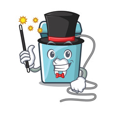 Sticker - Magician toy dental floss in a cartoon