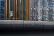 Hong Kong dense highrise apartment building complexes facades highway bridge social living