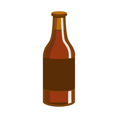 Wall Mural - Isolated object of bottle and glass sign. Collection of bottle and cold vector icon for stock.