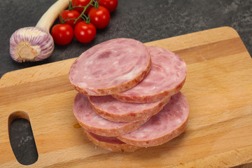 Natural ham made from pork