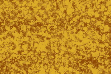 Yellow background. Abstract elements. Creative design. Modern wallpaper concept.